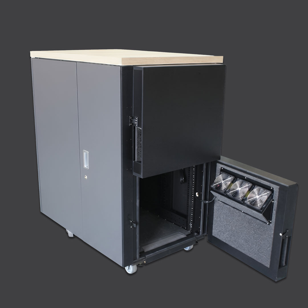 رک عایق صوت APC NetShelter CX 24U - تصویر 4
